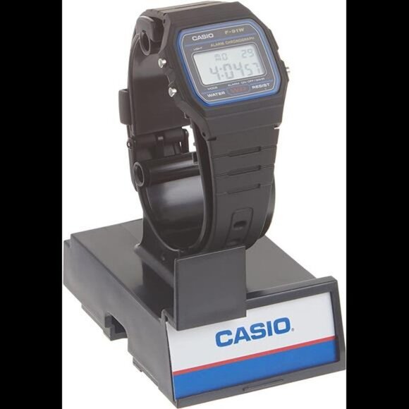Casio F91W-1 Classic Resin Strap Digital Sport Watch - Picture 5 of 6